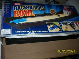 2008 IDEAL Rack 'N' Roll Bowl Bowling Alley Game in Box Complete - $100.00