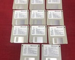 VTG Microsoft PowerPoint 4.0 on 11 3.5&quot; Floppy Disks with Viewer Windows... - $14.36