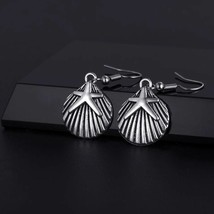  Pretty Ocean Seashell Starfish Earrings - £4.73 GBP