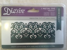 Die&#39;sire Edge&#39;ables Large Format Fancy Rococo Die by Crafter&#39;s Companion... - £9.90 GBP