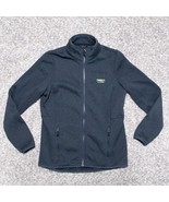 L.L Bean Men’s Slightly Fitted Blue Zip Up Jacket Size S - £18.08 GBP