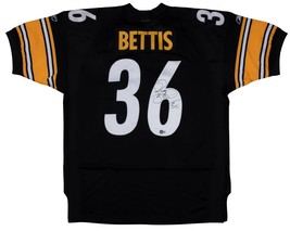 Jerome Bettis Signed Pittsburgh Steelers Authentic Reebok Jersey The Bus BAS - £310.13 GBP