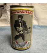 Rock &amp; Roll Beer Chuck Berry Vintage Empty Beer Can 12oz Empty - £15.47 GBP