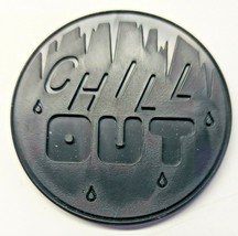 1990&#39;s Vintage Black Pogs Chill Out Embossed L.A. Slammers Limited Editi... - £9.47 GBP