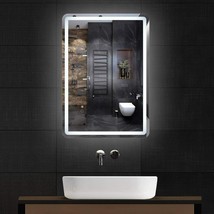 Simple Deluxe 36''X28'' Wall Anti-Fog Dimmable Led Bathroom Vanity Makeup R - £196.01 GBP