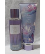 Victoria&#39;s Secret Fragrance Mist &amp; Lotion Set Lot of 2 LOVE SPELL BLISS - $57.91 CAD