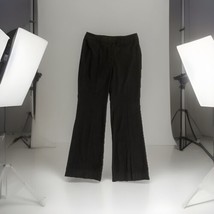 Nine West “The Modern” Black Flared Curved Waist Slacks Trouser Pants Women’s 4 - £22.40 GBP