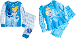 Disney Store Cinderella PJ Pals Pajamas Princess Blue Size 6 New 2016 - £31.86 GBP