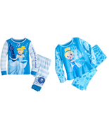 Disney Store Cinderella PJ Pals Pajamas Princess Blue Size 6 New 2016 - £31.93 GBP