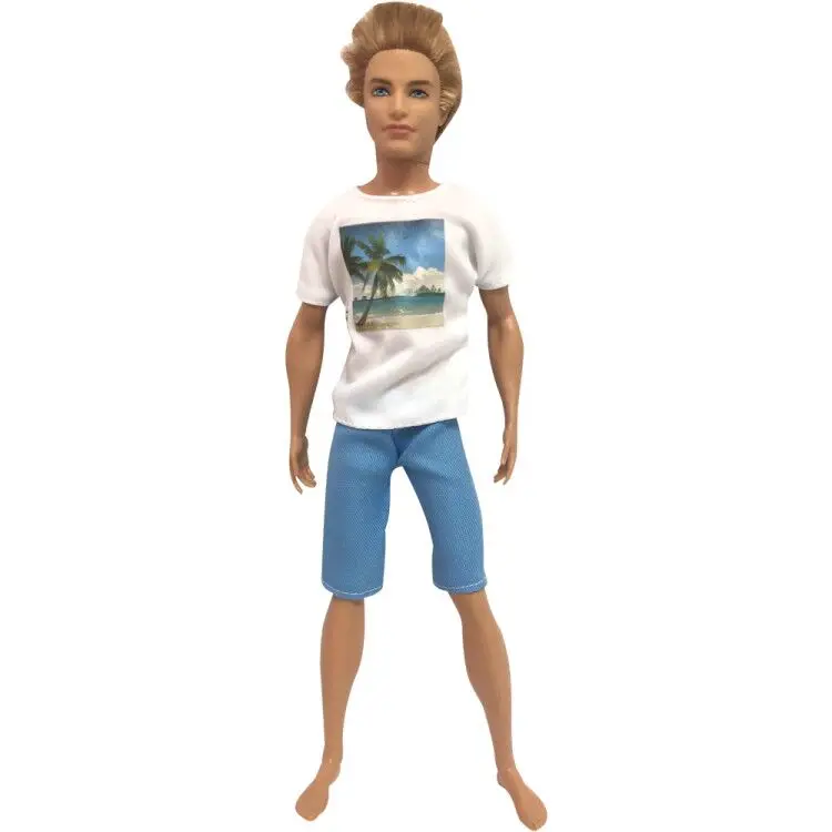 1 Set 30 CM Male Doll Clothes For Ken Doll  Fashion Suit Boyfriend Outfit Casual - £5.54 GBP