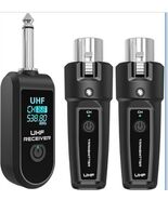 Wireless Microphone System XLR Transceiver System For 2 NEW!!! - €21,41 EUR
