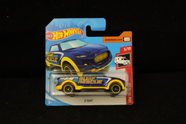 Hot Wheels 2018 HW Rescue 2-Tuff Blue Yellow Short Card Diecast Pickup T... - $5.25