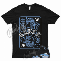 QUEEN T Shirt to Match MVP UNC University Blue Mid High Toe Dunk 1 Black White - £18.44 GBP+