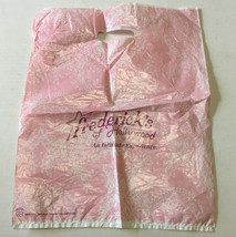 Vintage Frederick&#39;s of Hollywood plastic store shopping bag movie photo ... - $401.74 MXN