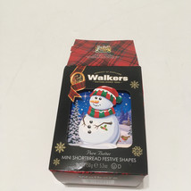 Empty cardboard box snowman box for Walkers mini shortbread festive shapes  - $363.96 MXN