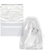 Clear Drawstring Bags 9&quot; x 12&quot;, Pack of 1000 Travel Shoe Bags for Packin... - £141.42 GBP