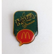 Vintage Nestea Premium McDonald&#39;s Employee Lapel Hat Pin - £7.95 GBP