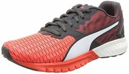 Puma Ignite Dual Men&#39;s Running Shoes Size 11,12 Colors  Red Blast-asphalt 01 - £55.35 GBP