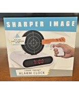NIB Sharper Image Laser Target Alarm Clock Gift New - $16.83