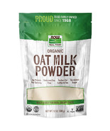 NOW Foods,Organic Oat Milk Powder,NoaddedSugar/Dairy/soy,Vegan,Non-GMO,12Oz - $18.04 CAD