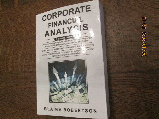 Corporate Financial Analysis by Blaine Robertson 2020 PB  - $34.64