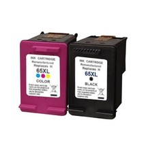 Compatible with HP 65XL Combo Pack - 1x Black (N9K04AN) and 1x Tri-Color (N9K03A - £50.35 GBP