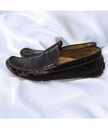 Cole Driving Loafers Casual Shoes Mens 10M Dark Brown Crocodile Pattern ... - $37.39