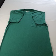 Carhartt K87 L07 Loose Fit Men's Green Cotton Blend Short Sleeve T-Shir Size M image 10