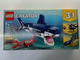 LEGO 31088 Creator Deep Sea Creatures 230 Pieces - £15.97 GBP