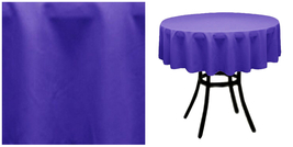 Round 36&quot; Table linens for Resturant, Coffee table - Purple - P01 - £37.50 GBP