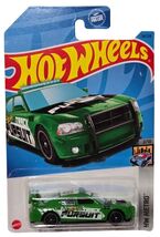 Hot Wheels Dodge Charger Drift Green HW Metro 2/10 Pursuit Police 54/250... - $4.94