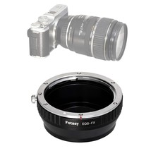 Fotasy Manual Cannon EF EF-S Lens to Fuji X Adapter, EOS EF to X Mount Adapter,  - £20.32 GBP