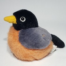 VTG K &amp; M International 6&quot; American Robin Plush 2020 Chirp Sound Tested ... - $6.95