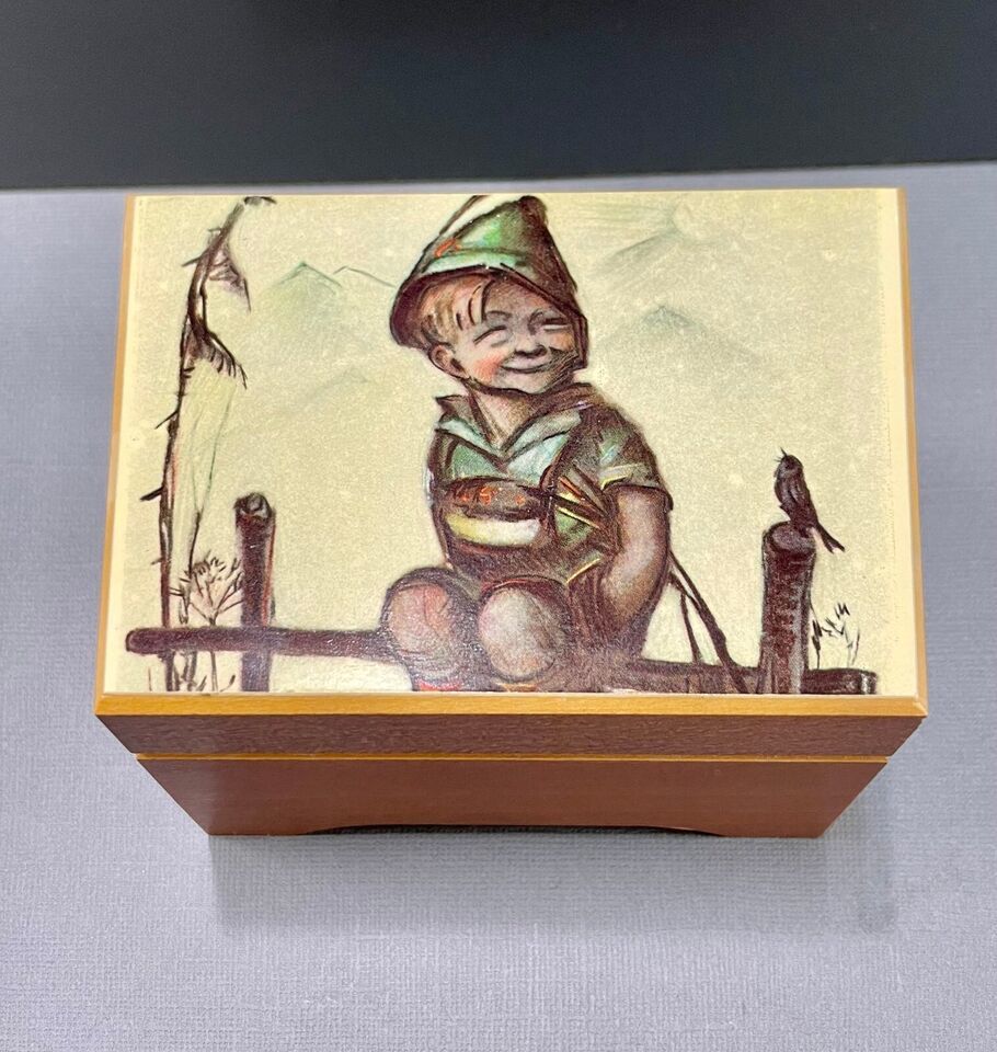 Primary image for Handmade Swiss Music Box Plays Lara's (Theme from Dr. Shivago) Wooden Box