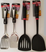 Kitchen Utensils Turners  Stainless Steel Nylon Slotted Solid, Select: Type - £2.38 GBP