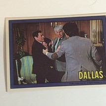Dallas Tv Show Trading Card #30 JR Ewing Larry Hangman Jim Davis Patrick Duffy - £1.95 GBP