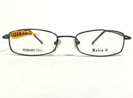 Retro 20 m. a. Blue Brille Rahmen Rechteckig Voll Felge 48-18-135 - £22.98 GBP