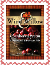 WIND AND WILLOW 1 Package Cranberry Pecan Cheeseball Dessert Mix~13 Servings - $11.55