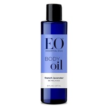 EO Body Oil: Massage and Moisturize, French Lavender, 8 Ounce - £25.97 GBP