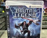 Brutal Legend (Sony PlayStation 3, 2009) PS3 CIB Complete Tested! - $11.65