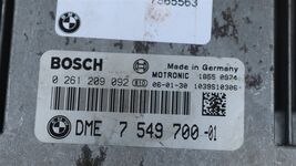 BMW e60 e63 e64 N62 Engine Control Module DME ECU CAS2 Fob Computer Set 7637482 image 2