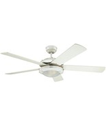 Westinghouse Lighting 7233600 Comet Indoor Ceiling Fan with Light, White - $3,259.89 MXN