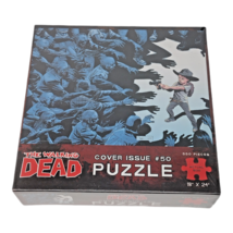 The Walking Dead Issue #50 Cover Art 550 Piece Jigsaw Puzzle USAopoly 2016 - £10.89 GBP