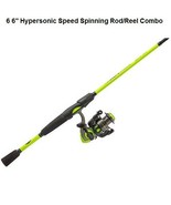 Fishing Pole Lew’s Hypersonic 6′ 6&quot; Speed Spinning Rod Reel Combo Ambide... - €47,59 EUR