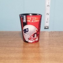 New England Patriots Vs New York Giants Super Bowl 46 XLVI Shot Glass - £3.89 GBP