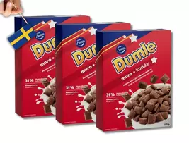 3 Boxes Fazer Dumle Kuddar Flingor  375g (13.22oz)  Chocolate and Carame... - $44.90