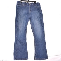 The Most Comfortable Jean Elastic Waist Stretch Blue Jeans Size 16M - £13.37 GBP