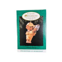 1994 Hallmark Keepsake Ornament Detective Bear Holiday Pursuit Collector... - $9.19