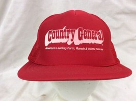 trucker hat baseball cap Country General rare retro snapback mesh vintag... - $39.99