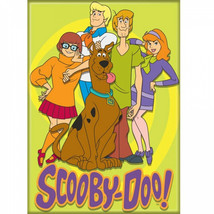 Scooby-Doo Character Team Lineup Magnet Multi-Color - £8.77 GBP